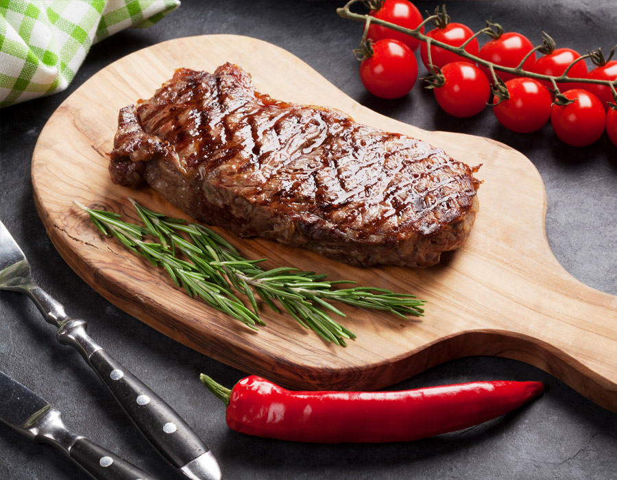 Products - Beef, New York Striploin is one of our famous products at Farm Fresh Meats.